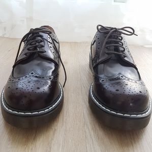 Burgundy Oxford Shoes